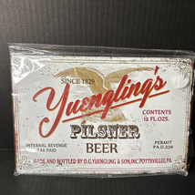 Yuengling&#39;s Pilsner Beer Bar Pub Man Cave Vintage Metal Tin Sign 8 X 12 Inches - $14.78