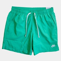 Men&#39;s Nike Sportswear Sport Essentials Woven Lined Flow Swim Green Trunks Size M - £43.41 GBP