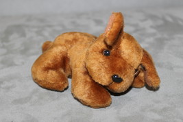 7.5&quot; Plush Dog Stuffed Animal Toy Brown - £3.93 GBP
