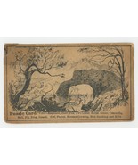 Arnold Luetgert Elgin IL Victorian puzzle trade card oysters antique adv... - $265.99 MXN