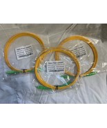 3  SC/APC-SC/APC Green Connector Optical fiber Cable 3M Length SM SX 3.0... - €10,09 EUR