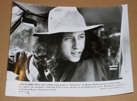 Arlo Guthrie Woodstock Movie Promo Still Photo Vintage 1970 Wadleigh Mau... - £39.86 GBP
