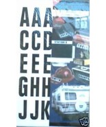 Vinyl block letters 2" peel and stick make a sign - $5.89