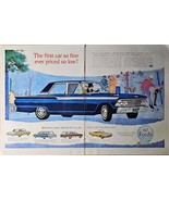 62 Fords Fairlane galaxie falcon hardtop 1962 vintage print ad - $13.62 CAD