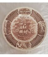 Friendship Of Salem Fair Winds Plate Alfred Meakin 10 1/2" - $13.94 CAD