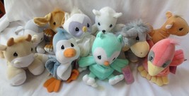 Precious Moments Tender Tails Plush  10 pieces animals - £39.34 GBP