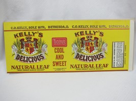 Cigar Box Label C.O. Kelly Tobacco Bethesda Ohio Advertising Antique RARE - $24.99