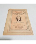 Rawleigh&#39;s Good Health Guide Cook Book Almanac 1924 - $8.98