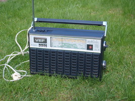 Vintage  Soviet  Ussr  Radio Vef 232 Spidola Super Rare Lw Am1 Am2 5 Sw 1979 - $128.69