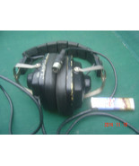 VINTAGE SOVIET RUSSIAN USSR HIFI STEREO HEADPHONES TDS-3 TUNED TO BLACK - $47.35 CAD
