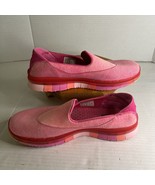 Skechers Go Flex Walk Yoga Mat Slip On Shoes Pink SN 14010 HPK Women&#39;s S... - $508.92 MXN