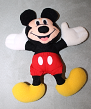 Disney&#39;s Mickey Mouse 7.5&quot; Bean Bag Plush Doll Stuffed Animal Toy - £5.85 GBP