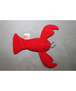 Ty Teenie Beanie 6&quot; Red Lobster Plush Stuffed Animal Toy - £2.33 GBP