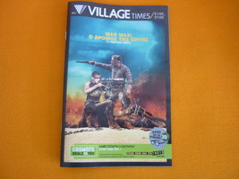 Mad Max Fury Road - Cinema Movie Program Leaflet from Greece - £15.98 GBP