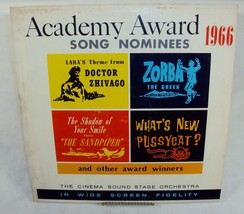 Academy Award Song Nominees 1966 ~ Vintage Vinyl LP 33 RPM ~ SF-25300 - £6.09 GBP