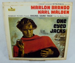 &quot;One Eyed Jacks&quot; Sound Track by Hugo Friedhofer ~ Vintage LP 33 RPM ~ LO... - $7.79