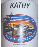 ceramic coffee mug: USAF US Air Force &quot;Kathy-USAF Academy&quot; - $20.44 CAD