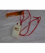 Vintage Soviet  Russian USSR  Sport Whistle  About 1970 White #6 - $12.21 CAD