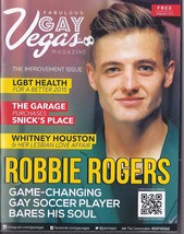 Robbie Rogers In Fabulous Gay Vegas  Magazine Jan 2015 - £2.75 GBP