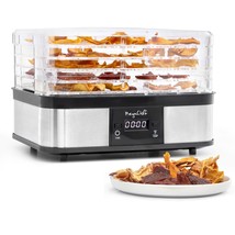 MegaChef 5 Tray Food Dehydrator with Timer and Temperature Control - $2,283.20 MXN