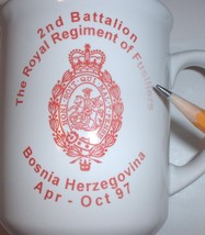 ceramic coffee mug: British Army 2nd  Battalion, Royal Regiment of Fusil... - $285.54 MXN