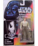 Kenner Star Wars The Power of the Force Hans Solo 532826.00 Mint Condition - £8.64 GBP