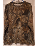 Outfitters Ridge Camo Shirt Adult Pocket T Realtree Hardwoods Camo LS Si... - £14.52 GBP