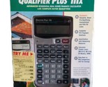 Qualifier Plus IIIx Advanced Residential Real Estate Finance Calculator ... - £13.29 GBP