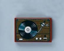 YY Minifigure Building Custom Record Player   3X2 piece - $2.62