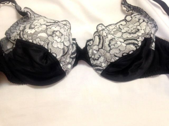 Vintage Lily of France Black &amp; White Bra - $22.00