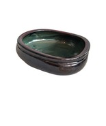 Art Pottery Bowl Planter Stoneware Signed Tabletop Decor Trinket Dish As... - £19.61 GBP