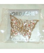 Butterfly pin by Jordache in goldtone - $9.00