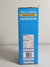 AcuRite Color Digital Display Indoor/Outdoor Weather Station Thermometer 00384 - £37.47 GBP