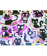 Magic Cat Stickers Pack, 50 PCS a pack, Waterproof, Reusable, Very Cute!! - $9.49 CAD