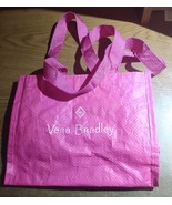 Vera Bradley Pink Shopping Bag Reusable Eco Friendly 8&quot; tall 10&quot; wide 3.... - $2.72 CAD