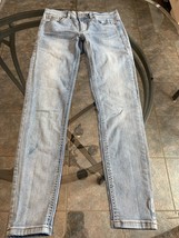 Kate Dyndnm Jeans Womens size 26 Blue Denim light wash skinny style - £7.59 GBP
