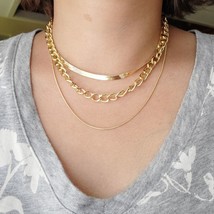 Classic 3-Layer Gold Necklace - $19.99