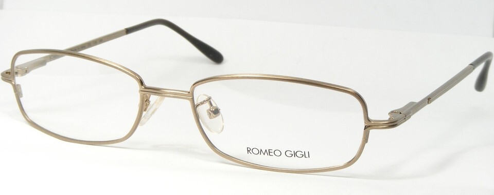 ROMEO GIGLI {RG33203} PALE BROWN-GOLD EYEGLASSES GLASSES RG332 53-17-135... - $98.33