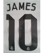 JAMES 10 REAL MADRID HOME 2014-2015 SHIRT PRINT SOCCER JERSEY KIT NAME SET - $9.95
