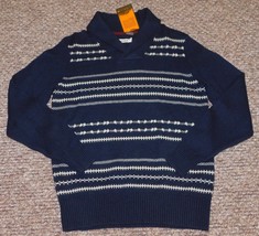 Ben Sherman Sz M Mens Shawl Collar Sweater Lambswool Fisherman Pullover ... - £34.41 GBP