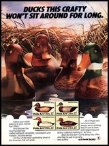 1985 USPS Folk Art Duck Decoy Commemorative Stamp Vintage Print Ad Wall Art - £8.19 GBP