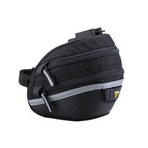 Topeak Wedge II Seat Pack - Black/Silver, Small  - $66.00