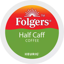 FOLGERS HALF CAFF KEURIG KCUPS 24CT - £18.12 GBP