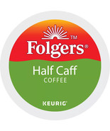 FOLGERS HALF CAFF KEURIG KCUPS 24CT - $24.49