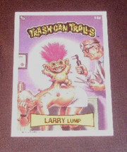 1992 Topps card 14a Larry Lump Trashcan Trolls Card  Near Mint Condition - $2.99
