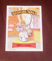 1992 Topps card 43a Roy L. FlushTrashcan Trolls Card  Near Mint Condition - $2.99