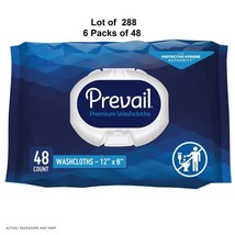 Prevail Adult Wipe / Washcloth Personal Cleansing Wipe Scented 8 x 12&quot; 288 Wipes - £31.55 GBP