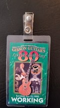 Gibson / Les Paul - Vintage Original 80th Birthday 1995 Laminate Working Pass - £47.16 GBP
