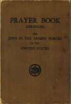 Prayer Book Abridged For Jews In The Armed Forces Of The United States 1943 - $39.59