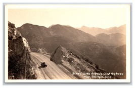 RPPC Scene Los Angeles Crest Highway Near Switzerland CA UNP Postcard Z9 - $9.04